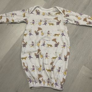 Newborn Nola Tawk LSU Gown